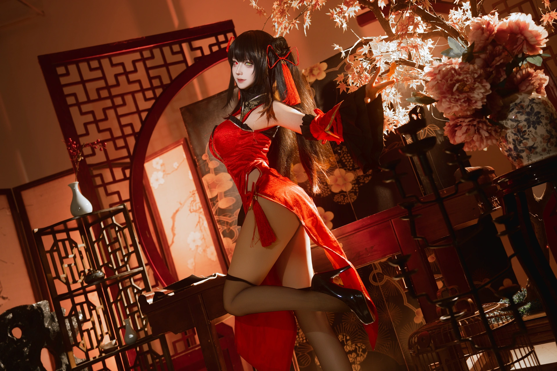 Seya-狮砸 – NO.021 25年01月限定 狂三旗袍1 1