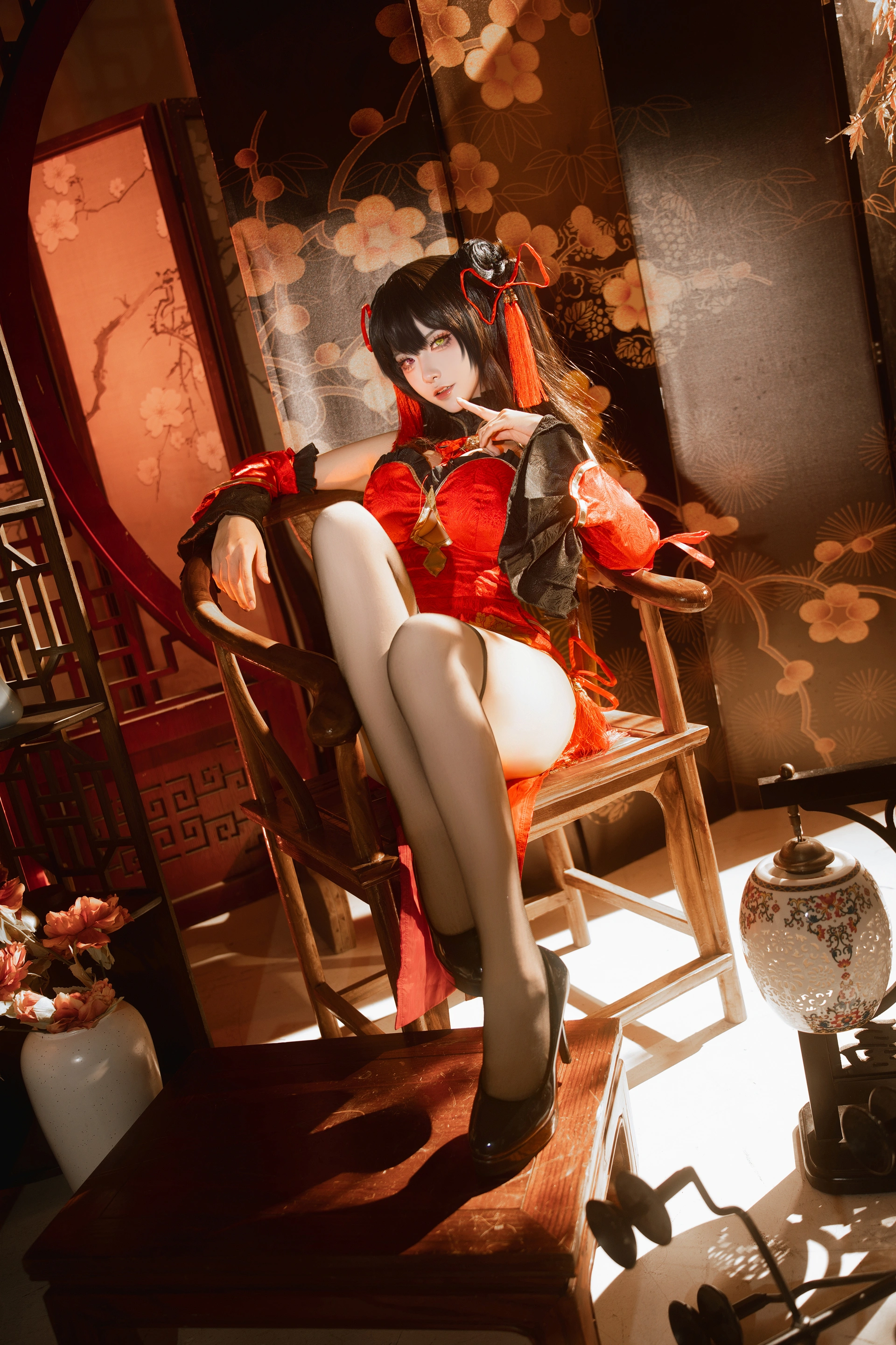 Seya-狮砸 – NO.021 25年01月限定 狂三旗袍1 2