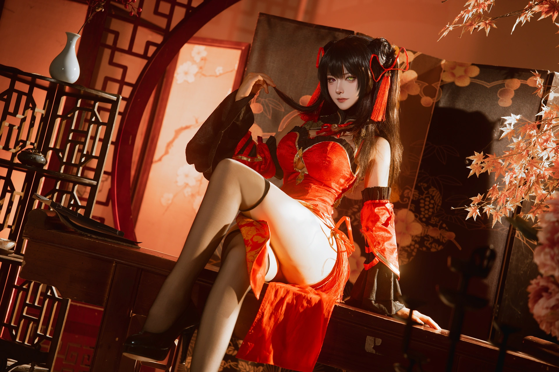 Seya-狮砸 – NO.021 25年01月限定 狂三旗袍1 3
